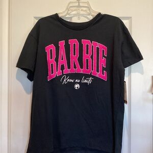 Barbie Black and Pink Short Sleeve Tee